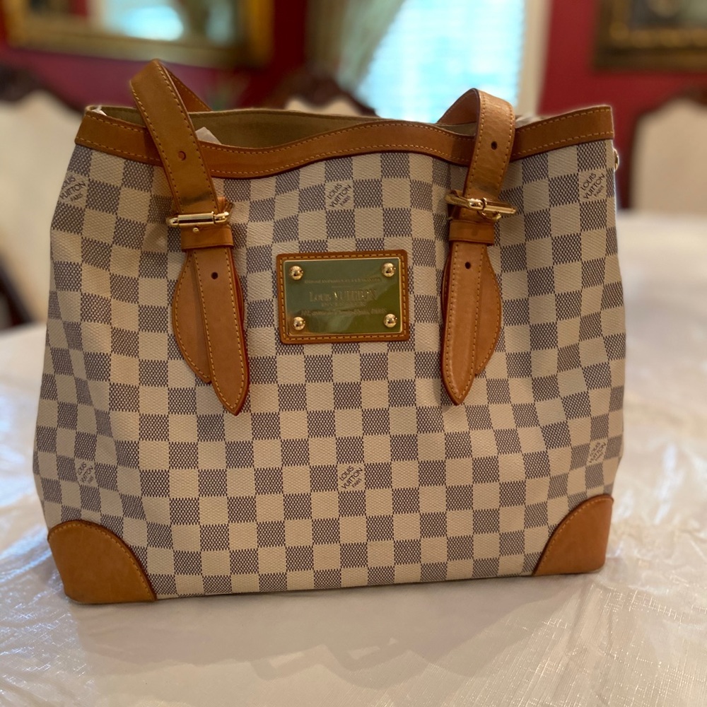Louis Vuitton Damier Azur Hampsted MM